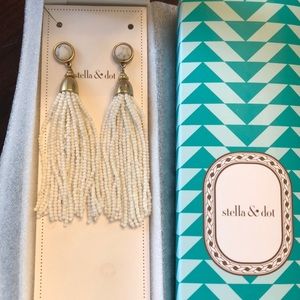 Stella & Dot Gita Tassel Earrings